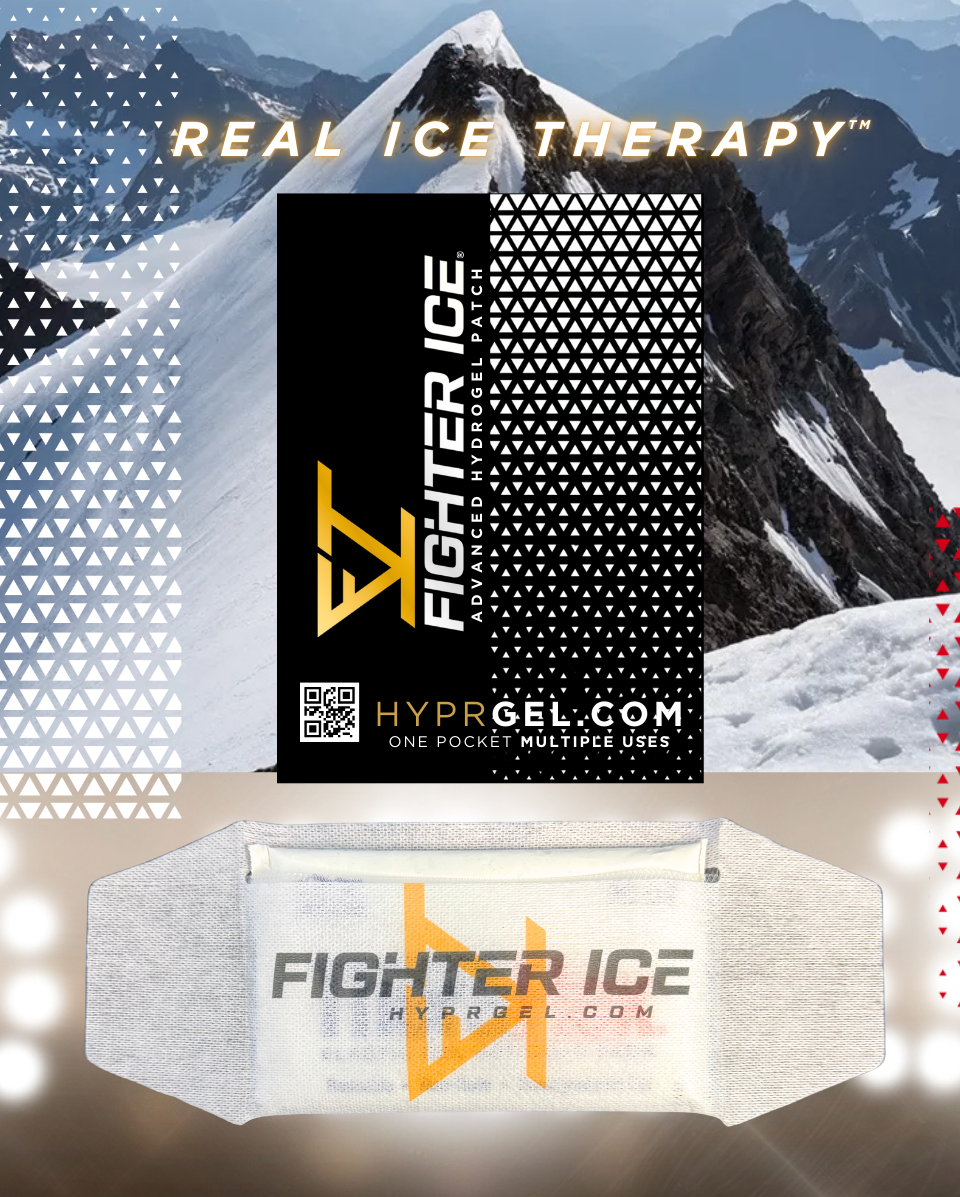 NEW!                    Fighter-Ice Recovery Patch PLUS Free TheraFlex Ice-pack.